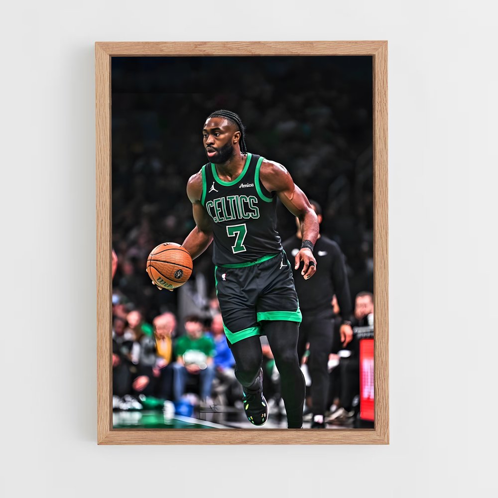Poster Sprint de Jaylen – affiche Basketball (vue 4)